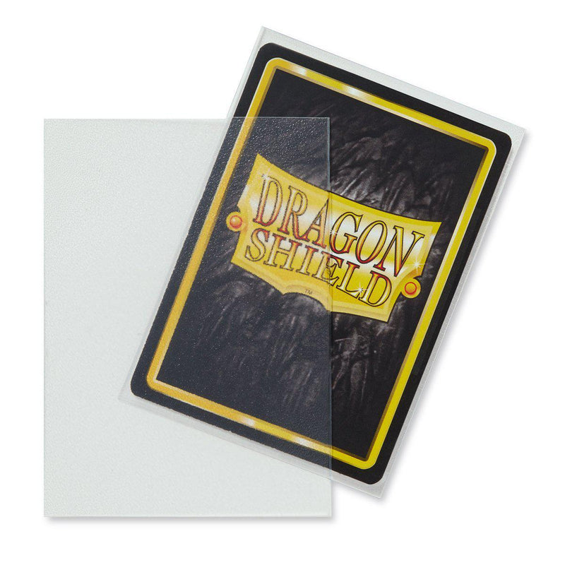 Dragon Shield Matte Clear - 100 Standard Size Sleeves - Arcane Tinmen