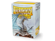 Dragon Shield Matte Silver - 100 Standard Size Sleeves - Arcane Tinmen