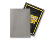 Dragon Shield Matte Silver - 100 Standard Size Sleeves - Arcane Tinmen