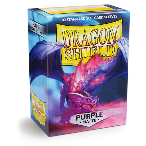 Dragon Shield Purple - Matte Sleeves - Standard Size (100) - Arcane Tinmen