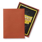 Dragon Shield Matte Copper - 100 Standard Size Sleeves - Arcane Tinmen
