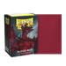 Dragon Shield Blood Red - Matte Sleeves - Standard Size (100) - Arcane Tinmen