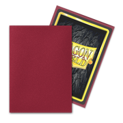 Dragon Shield Blood Red - Matte Sleeves - Standard Size (100) - Arcane Tinmen