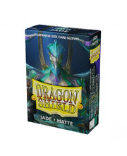 Dragon Shield Matte Jade - 60 Japanese Size Sleeves - Arcane Tinmen