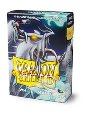 Dragon Shield Matte White - 60 Japanese Size Sleeves - Arcane Tinmen