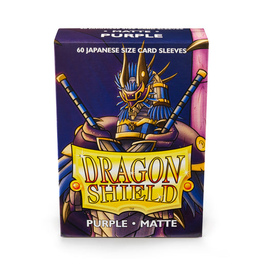 Dragon Shield Matte Purple - 60 Japanese Size Sleeves - Arcane Tinmen