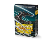 Dragon Shield Matte Jet - 60 Japanese Size Sleeves - Arcane Tinmen