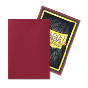 Dragon Shield Blood Red - Matte Sleeves - Japanese Size (60) - Arcane Tinmen