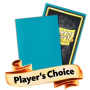 Dragon Shield Turquoise - Players' Choice Matte Sleeves - Japanese Size (60) - Arcane Tinmen