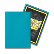 Dragon Shield Turquoise - Players' Choice Matte Sleeves - Japanese Size (60) - Arcane Tinmen