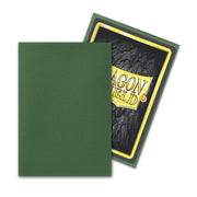 Dragon Shield Forest Green - Matte Sleeves - Japanese Size (60) - Arcane Tinmen