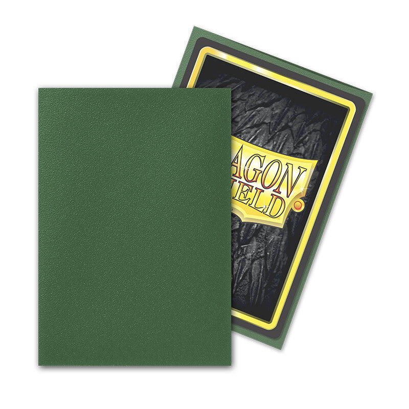 Dragon Shield Forest Green - Matte Sleeves - Japanese Size (60) - Arcane Tinmen