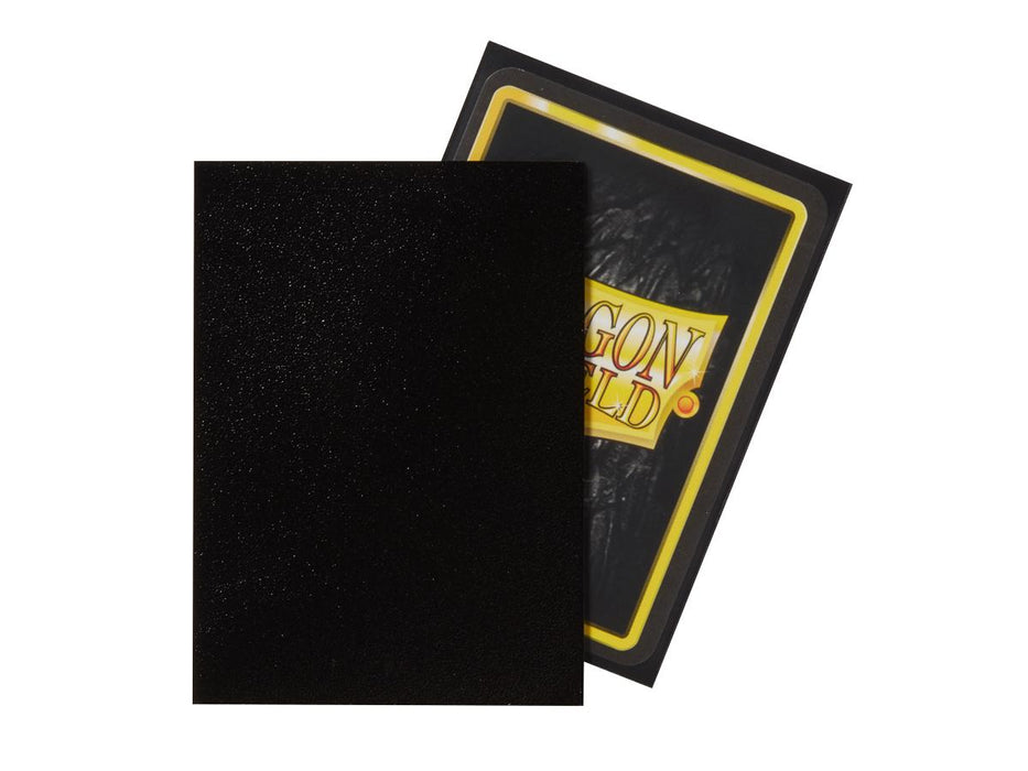 Dragon Shield Matte Non-Glare Black - 100 Standard Size Sleeves - Arcane Tinmen
