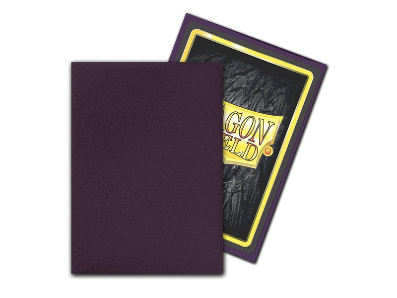 Dragon Shield Matte Non-Glare Purple - 100 Standard Size Sleeves - Arcane Tinmen