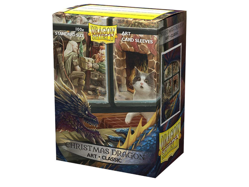 Dragon Shield – Art Sleeves Classic – Christmas Dragon - Arcane Tinmen