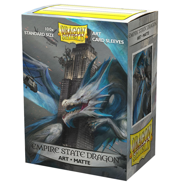 Dragon Shield - Art Sleeves Matte - Empire State Dragon - Arcane Tinmen