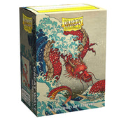 Dragon Shield The Great Wave - Brushed Art Sleeves - Standard Size (100) - Arcane Tinmen