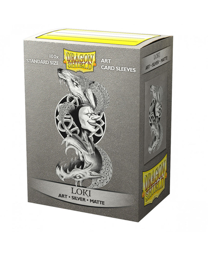 Dragon Shield - Art Sleeves Silver Matte - Loki - Arcane Tinmen