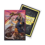 Dragon Shield - Valentine Dragons 2023 - Brushed Art Sleeves - Japanese Size - Arcane Tinmen