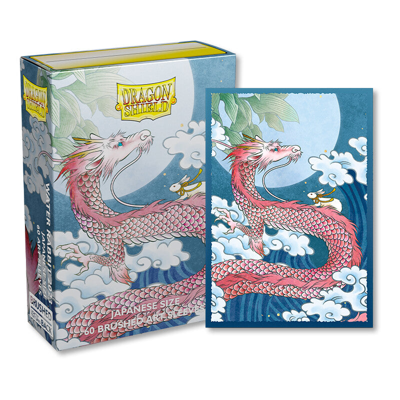 Dragon Shield - Water Rabbit 2023 - Brushed Art Sleeves - Japanese Size - Arcane Tinmen