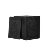 Dragon Shield Double Shell - Shadow Black/Black - Deck Box - Arcane Tinmen