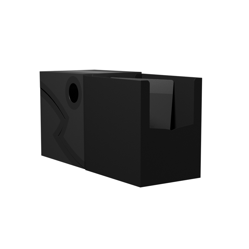 Dragon Shield Double Shell - Shadow Black/Black - Deck Box - Arcane Tinmen