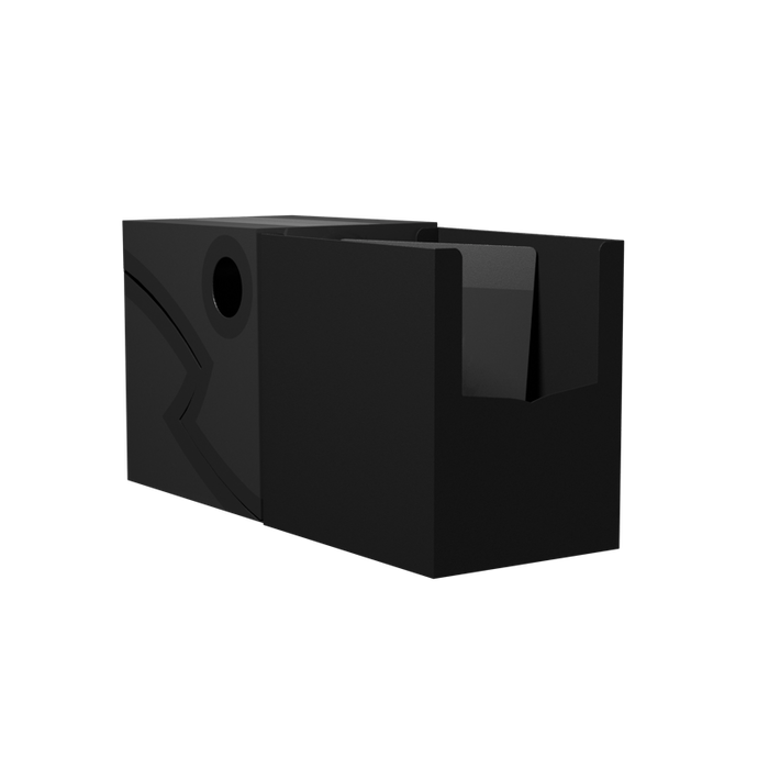 Dragon Shield Double Shell - Shadow Black/Black - Deck Box - Arcane Tinmen
