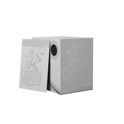 Dragon Shield Double Shell - Ashen White/Black - Deck Box - Arcane Tinmen