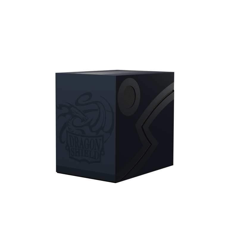 Dragon Shield Double Shell - Midnight Blue/Black - Deck Box - Arcane Tinmen