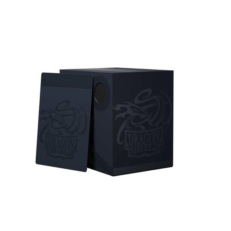 Dragon Shield Double Shell - Midnight Blue/Black - Deck Box - Arcane Tinmen