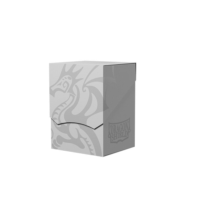 Dragon Shield - Deck Shell - Ashen White - Deck Box - Arcane Tinmen