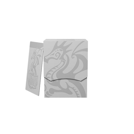 Dragon Shield - Deck Shell - Ashen White - Deck Box - Arcane Tinmen