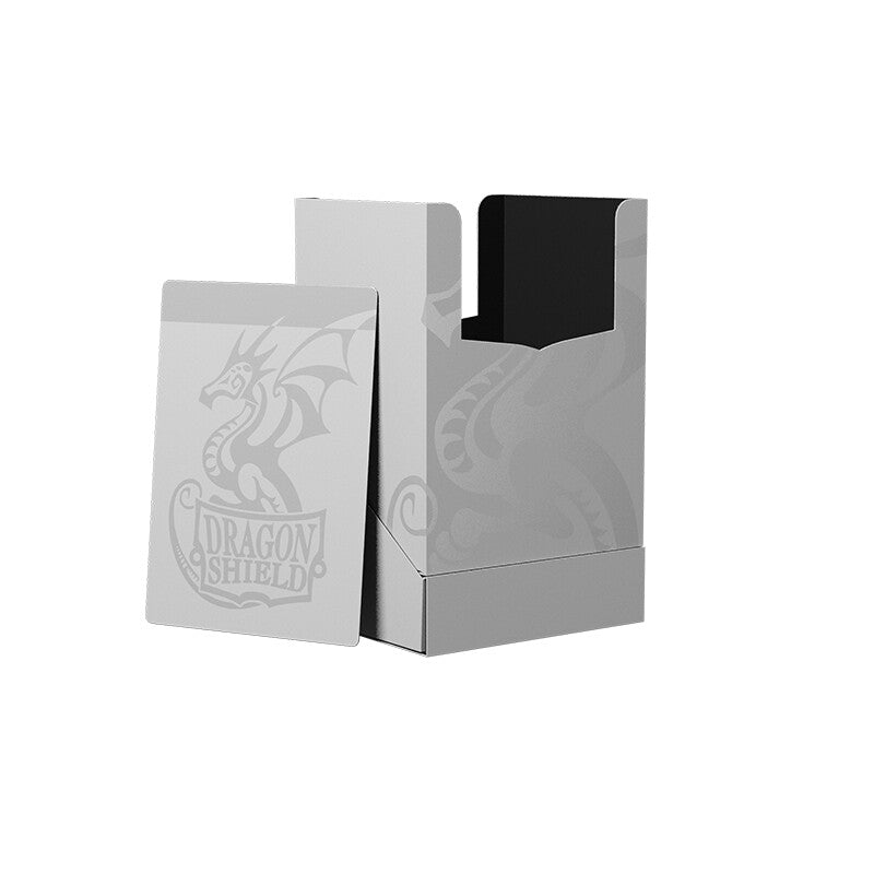 Dragon Shield - Deck Shell - Ashen White - Deck Box - Arcane Tinmen