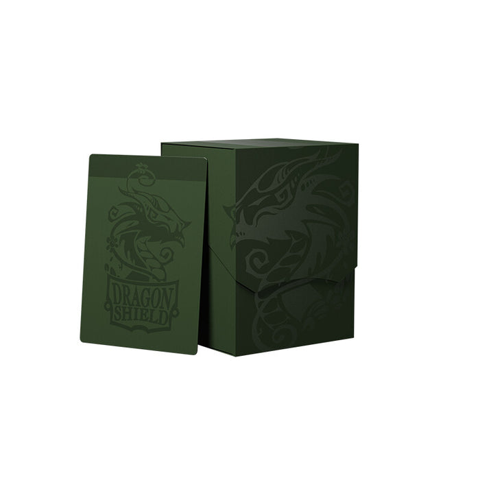 Dragon Shield - Deck Shell - Forest Green - Deck Box - Arcane Tinmen