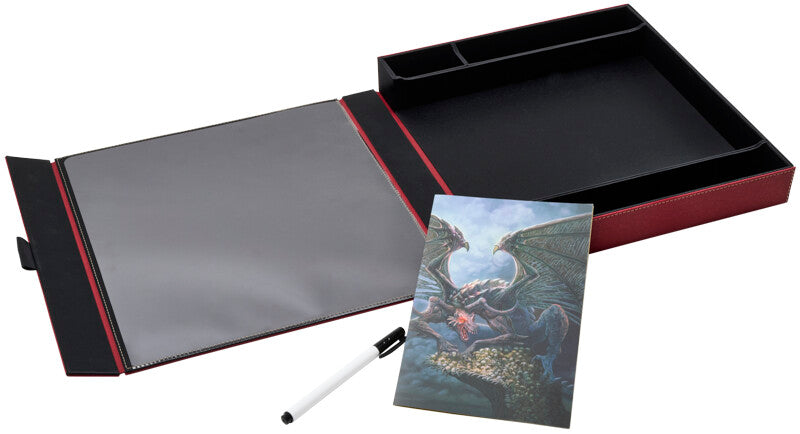 Dragon Shield - Player Companion - Blood Red - Arcane Tinmen