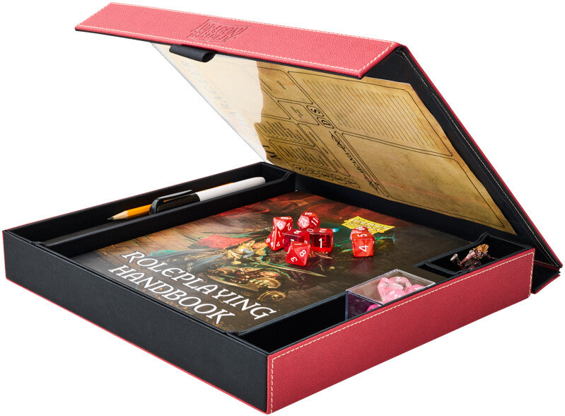 Dragon Shield - Player Companion - Blood Red - Arcane Tinmen