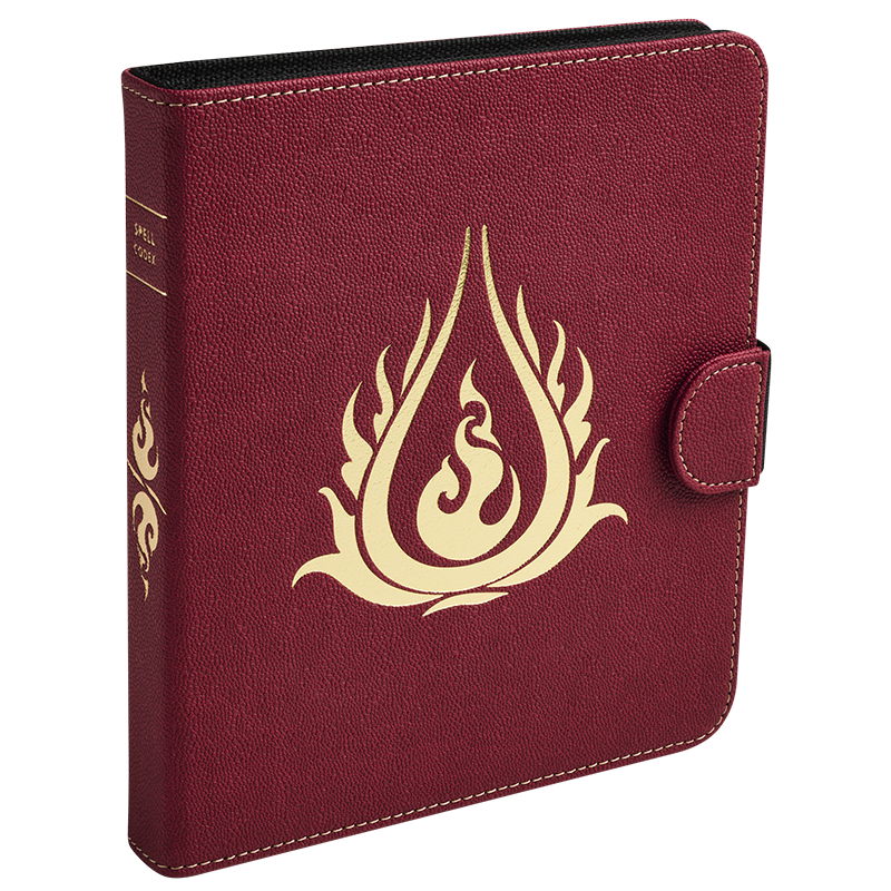 Spell Codex - Blood Red - Dragon Shield