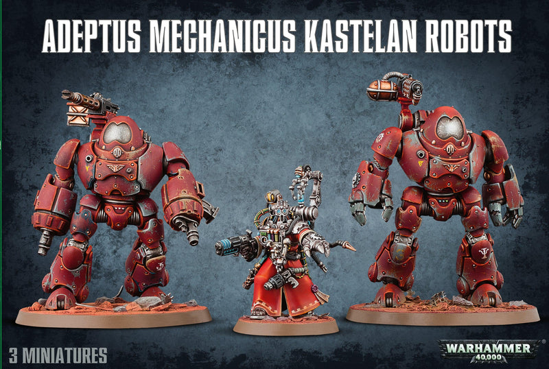 Adeptus Mechanicus Kastelan Robots - Games Workshop