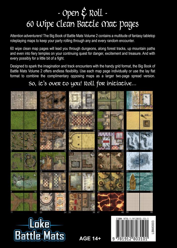 Big Book of Battle Mats Volume 2 - Loke Battlemats