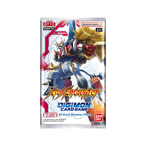 Xros Encounter BT10 Booster Pack - Digimon Card Game - Bandai
