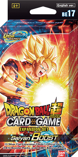 Dragon Ball Super BE17 Expansion Set - Saiyan Boost - Bandai