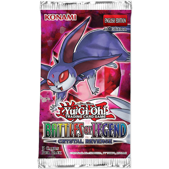 Battles of Legend: Crystal Revenge Booster Pack - Yu-Gi-Oh! Trading Card Game - Konami
