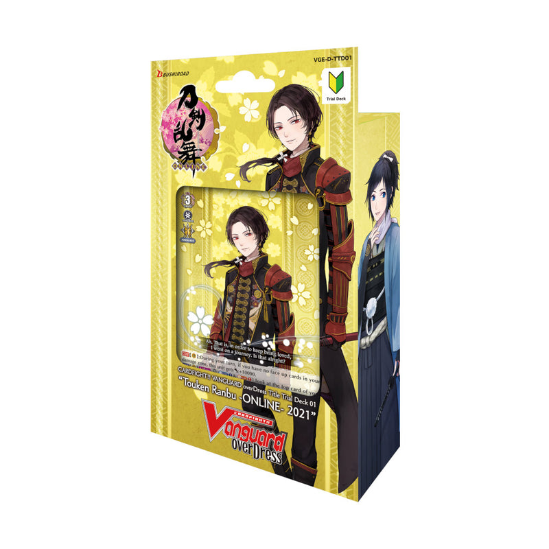 Cardfight!! Vanguard Overdress Title Trial Deck 01 “Touken Ranbu -ONLINE- 2021” - Bushiroad