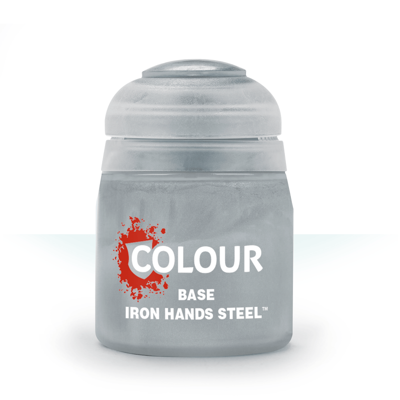 Base Iron Hands Steel (12ml) - Games Workshop