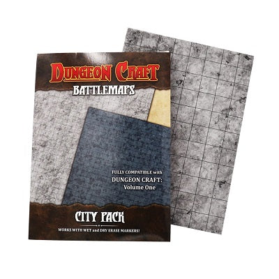 Dungeon Craft Battle Map: City - 1985 Games