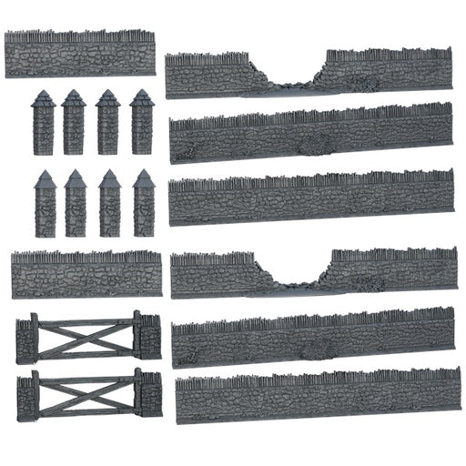 Terrain Crate - Battlefield Walls - Mantic Games