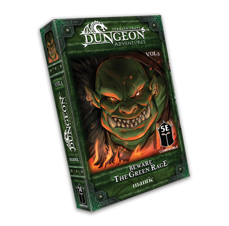 Dungeon Adventures Vol 3: Beware the Green Rage - Mantic Games
