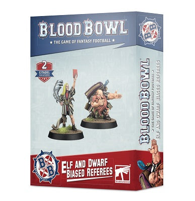 Blood Bowl Elf and Dwarf Biased Referees - Games Workshop
