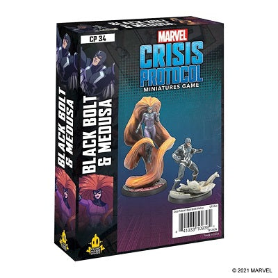 Black Bolt & Medusa: Marvel Crisis Protocol - Atomic Mass Games