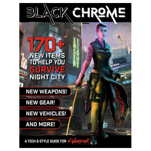 Cyberpunk Red RPG: Black Chrome - Talsorian Games